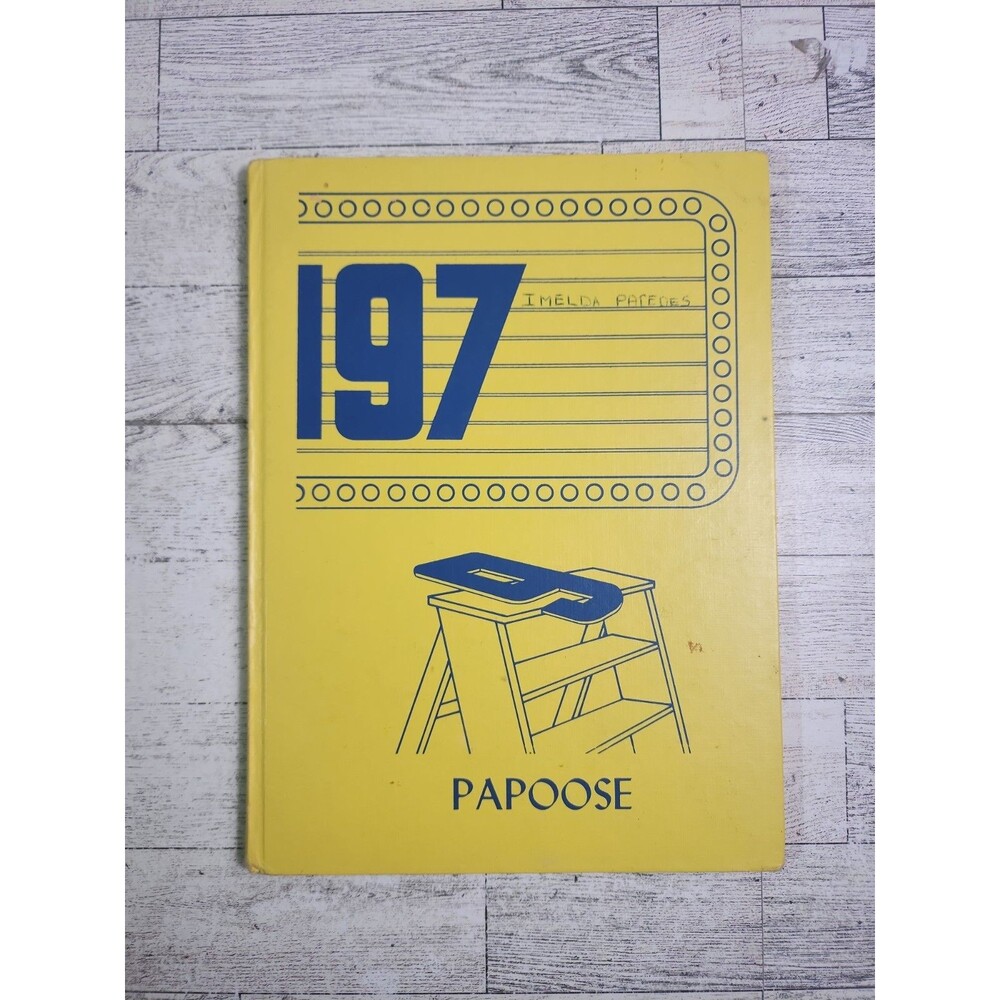 1979 Wade Carpenter Junior High School Yearbook Nogales Arizona Papoose Book